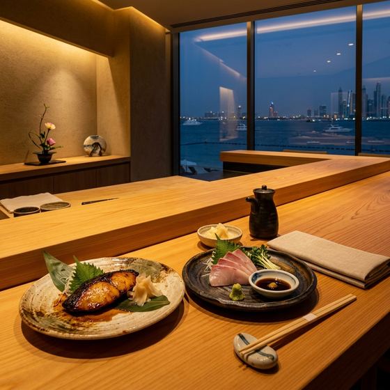 Dinner for ten, omakase