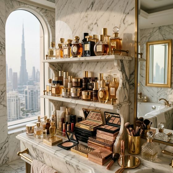 The whole beauty shelf